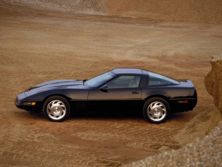 1991 96, Chevrolet, Corvette, Coupe, C 4, Muscle, Supercar, Hj HD Wallpaper Desktop Background