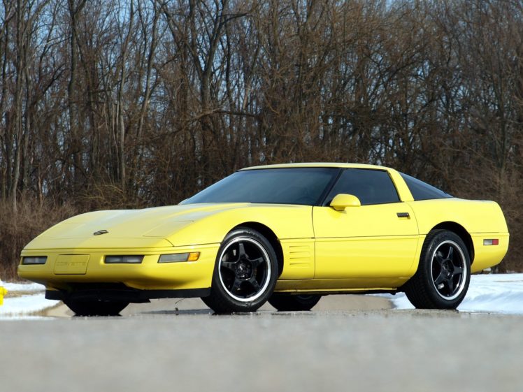 1991 96, Chevrolet, Corvette, Coupe, C 4, Muscle, Supercar HD Wallpaper Desktop Background