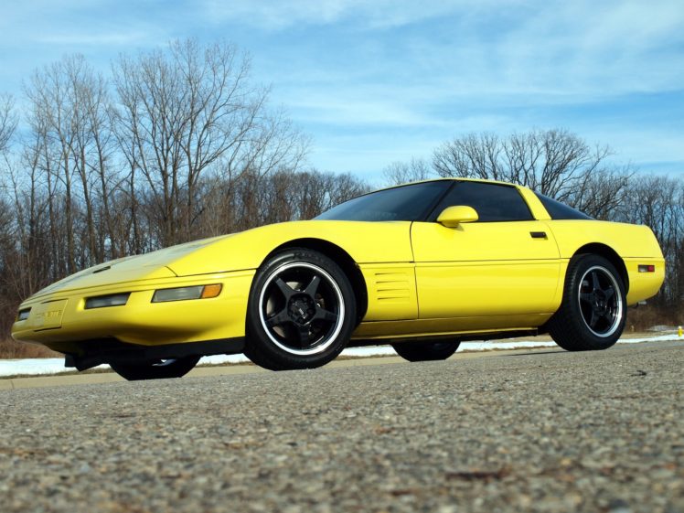 1991 96, Chevrolet, Corvette, Coupe, C 4, Muscle, Supercar HD Wallpaper Desktop Background