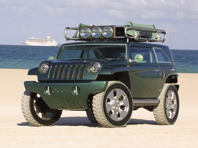 2001, Jeep, Willys, 2, Concept, 4×4 HD Wallpaper Desktop Background