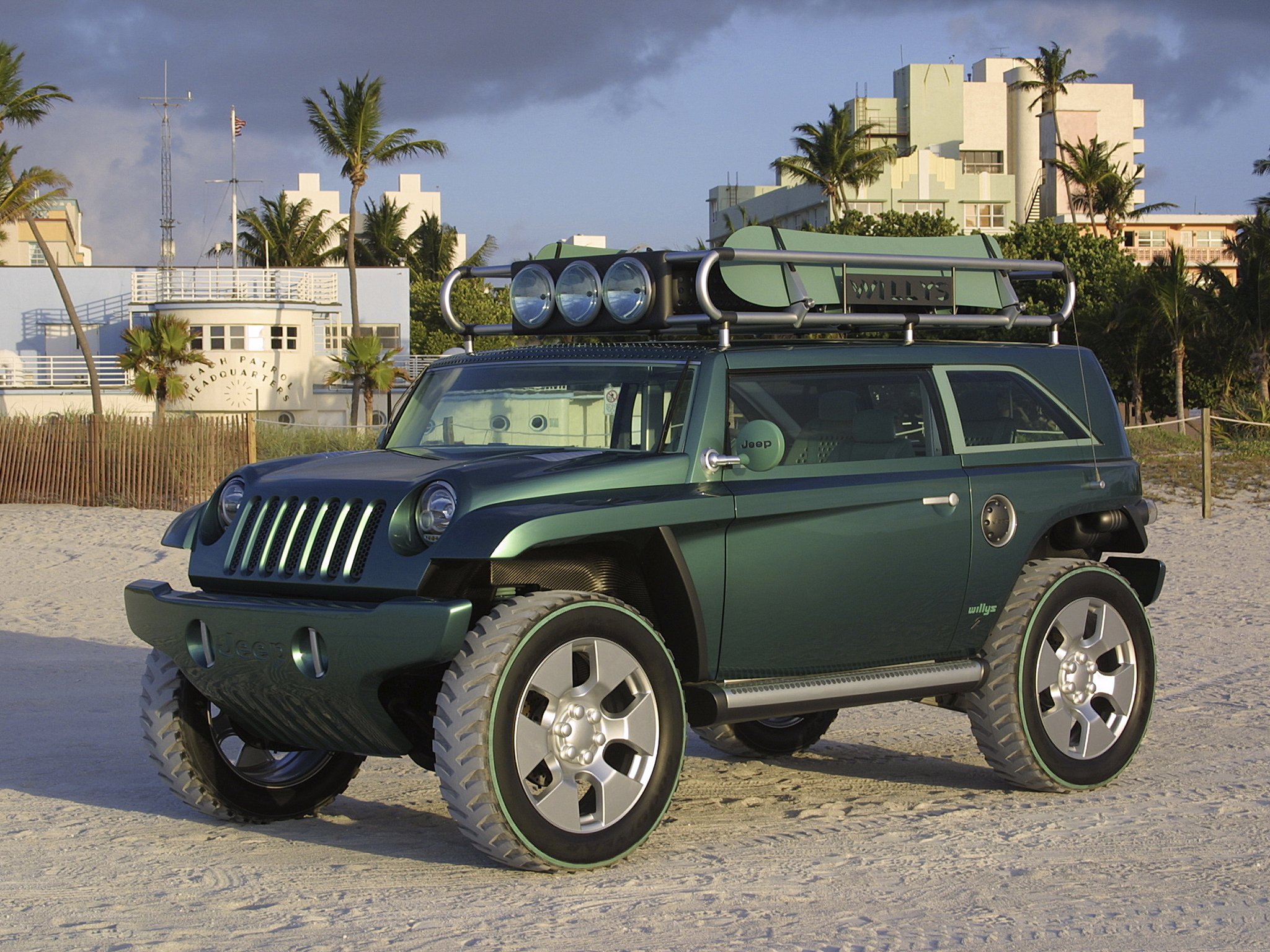 2001, Jeep, Willys, 2, Concept, 4x4 Wallpaper