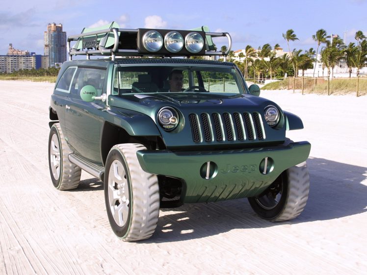 2001, Jeep, Willys, 2, Concept, 4×4, Fw HD Wallpaper Desktop Background
