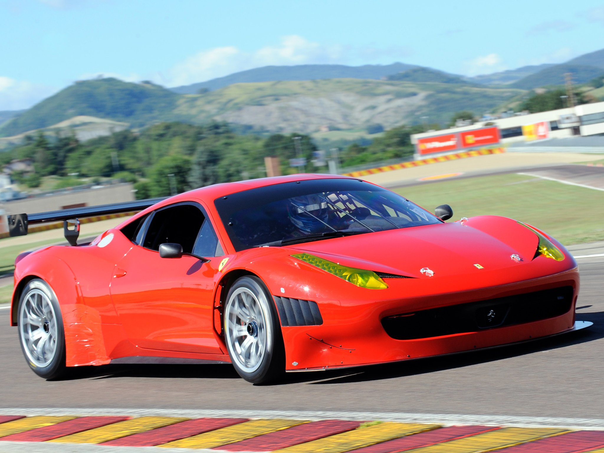 2011, Ferrari, 458, Italia, Gt3, Race, Racing, Supercar Wallpaper