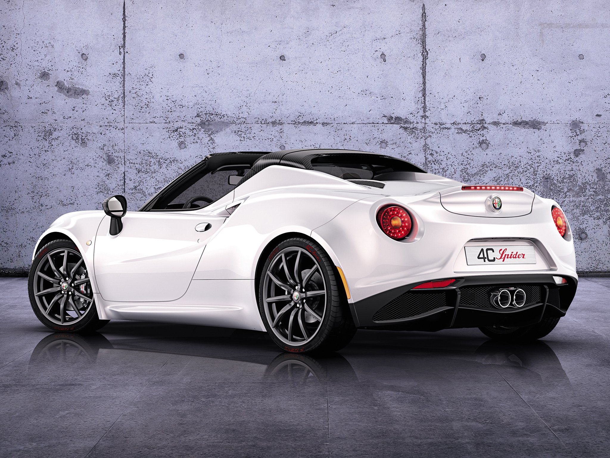 2014, Alfa, Romeo, 4 c, Spider, Concept,  960 , Supercar Wallpaper