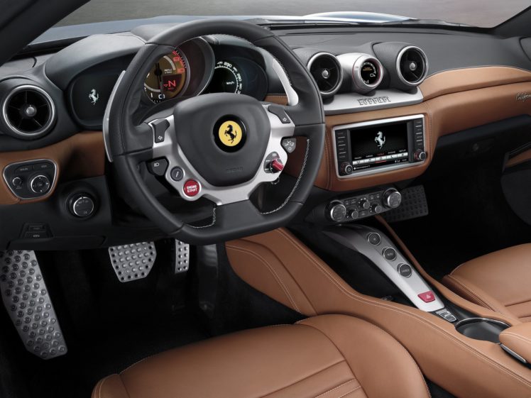 2014, Ferrari, California, T, Supercar, California t, Interior HD Wallpaper Desktop Background