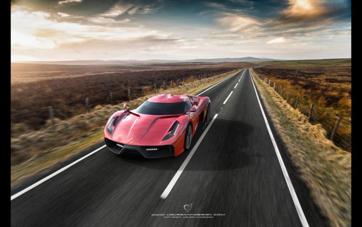 2014, Ferrari, F 6, Concept, Supercar HD Wallpaper Desktop Background