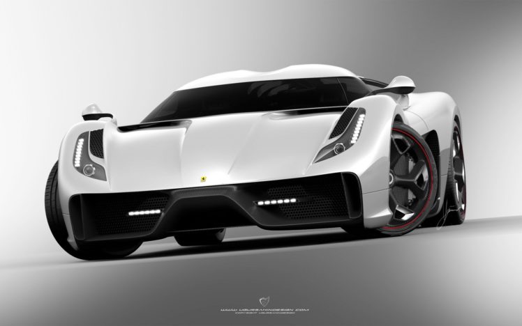2014, Ferrari, F 6, Concept, Supercar HD Wallpaper Desktop Background