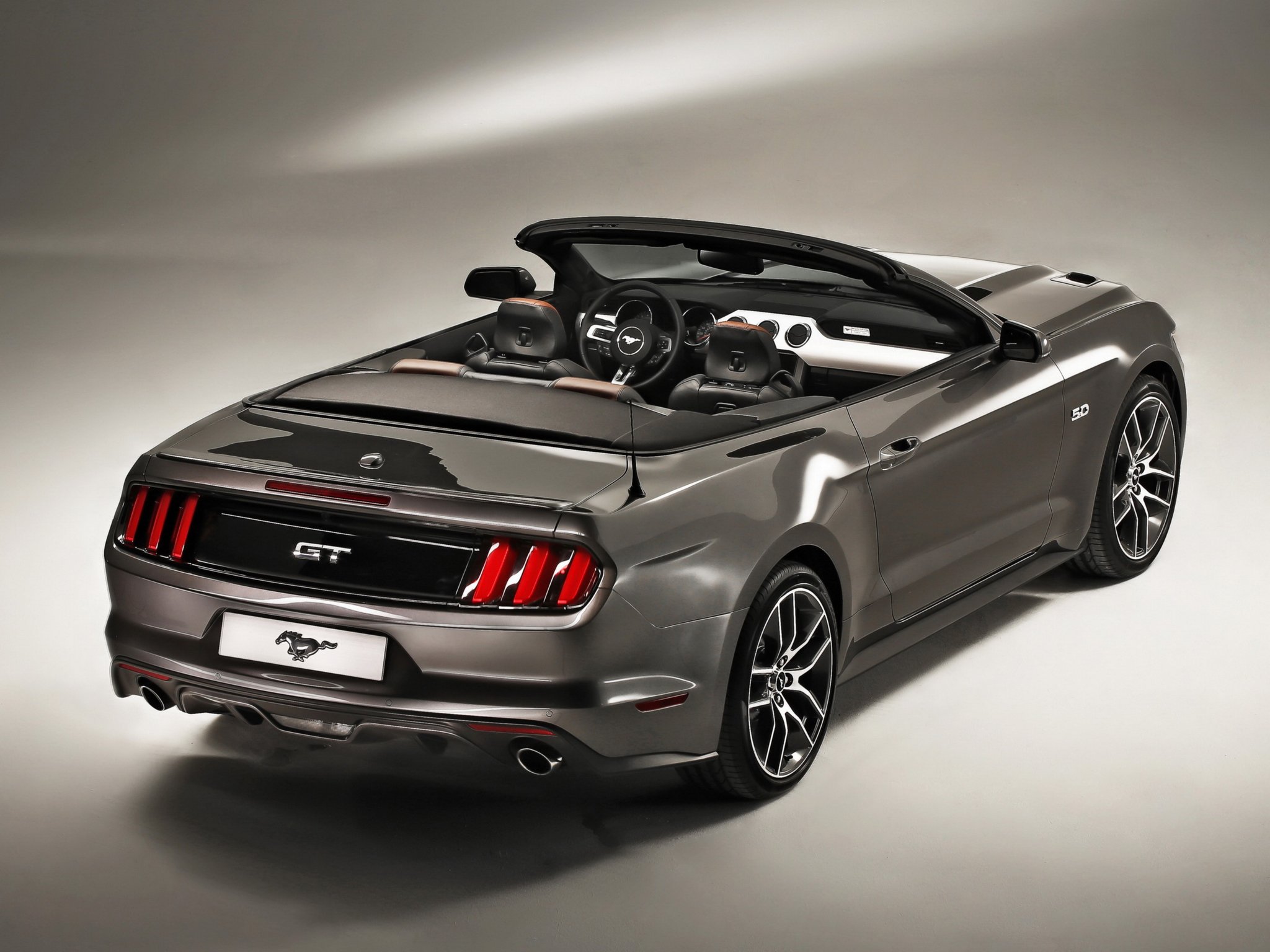 2014, Ford, Mustang, G t, Convertible, Muscle Wallpaper