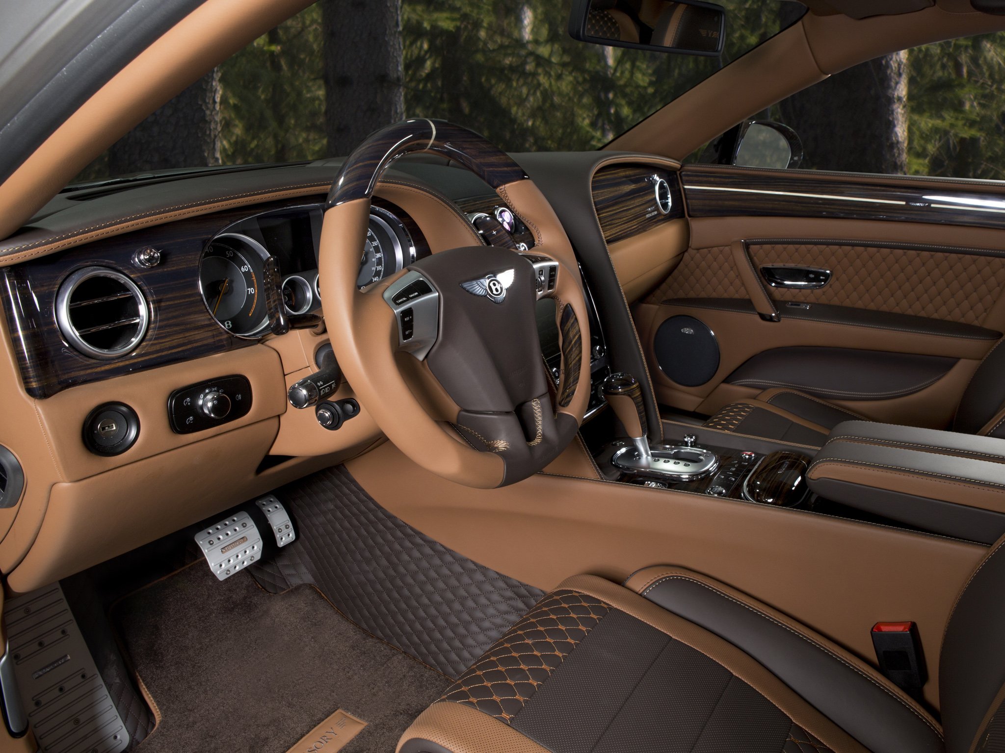 2014, Mansory, Bentley, Continental, Flying, Spur, Luxury, Interior Wallpaper