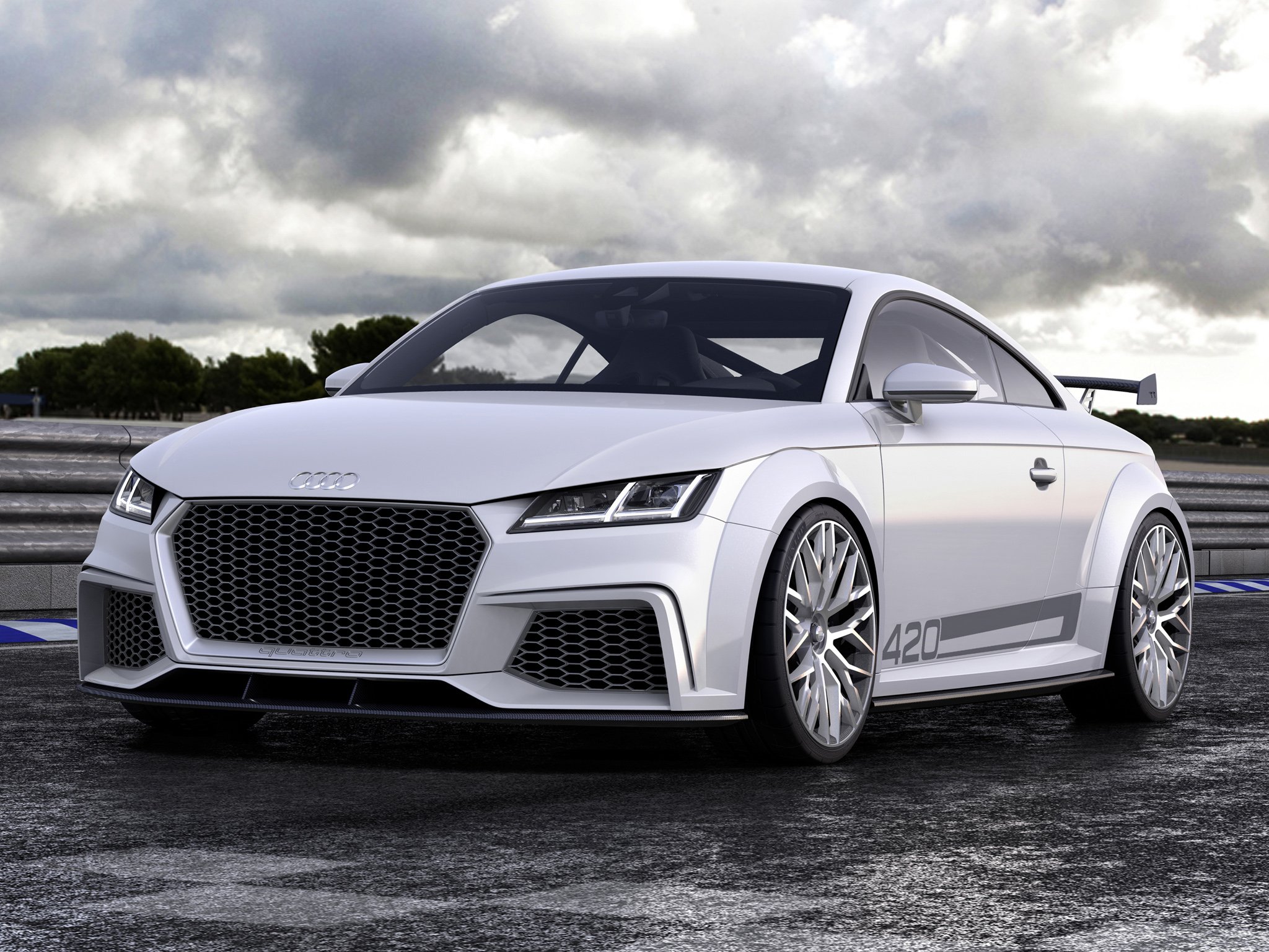 2015, Audi, T t, Quattro, Sport, Concept Wallpaper