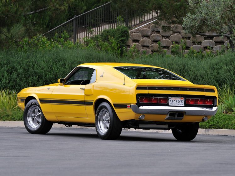 1969, Shelby, Gt500, Ford, Mustang, Muscle, Classic Wallpapers HD ...