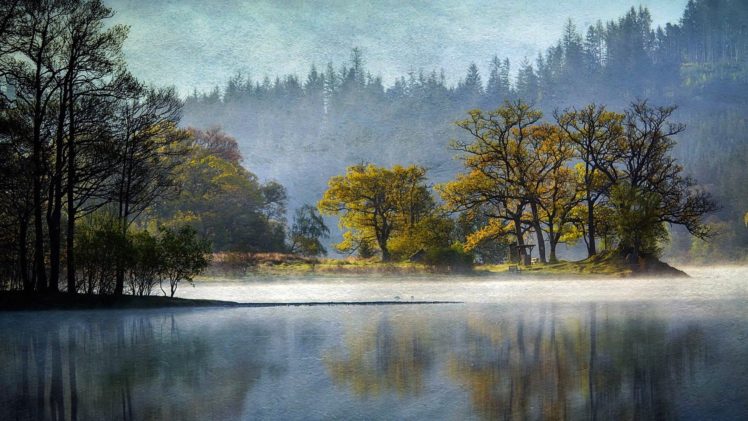 landscapes, Nature, Lakes, Reflections HD Wallpaper Desktop Background