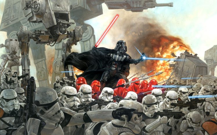 stormtroopers, Lightsabers, Darth, Vader HD Wallpaper Desktop Background