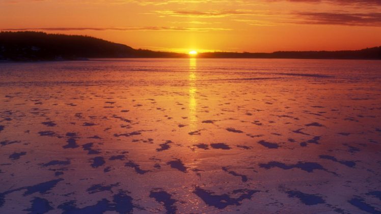 sunset, Canada, Kelly HD Wallpaper Desktop Background