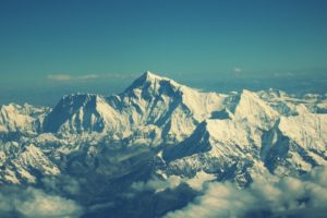 mountains, Clouds, Landscapes, Snow, Nepal, Teal, Skyscapes, Mount, Everest, Geography