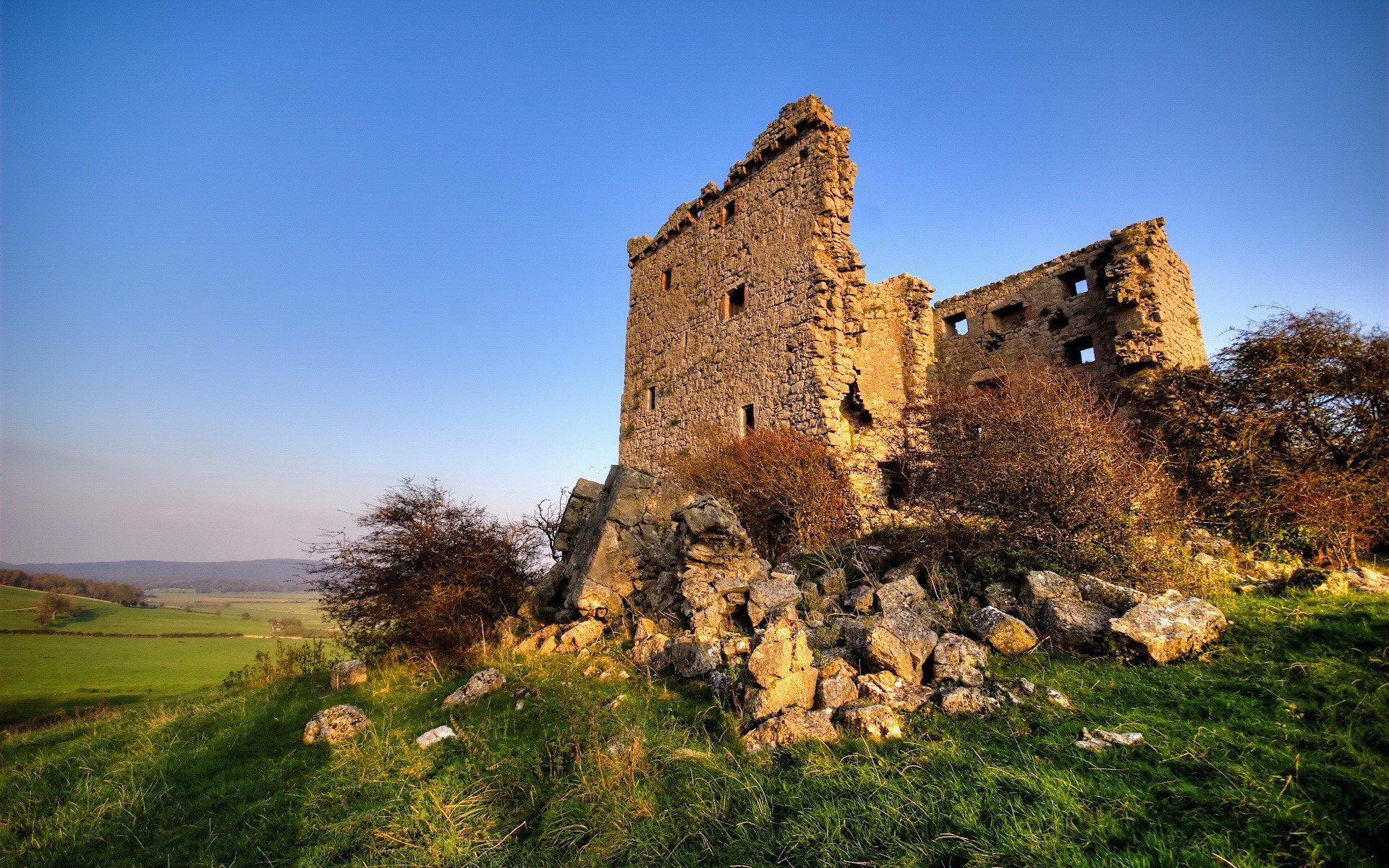 castles, Ruins Wallpaper