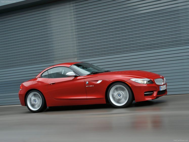 Bmw Z4 Red Hd Wallpaper