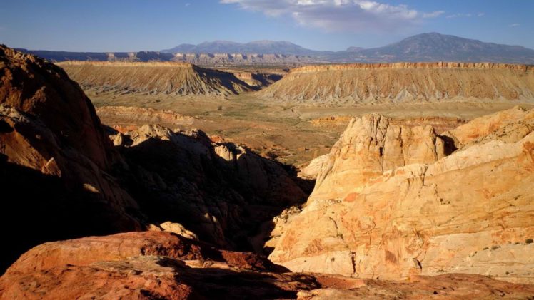 valleys, Reef, Utah, National, Park HD Wallpaper Desktop Background