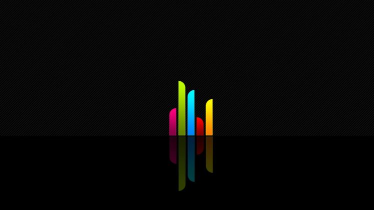 minimalistic, Multicolor, Rainbows HD Wallpaper Desktop Background