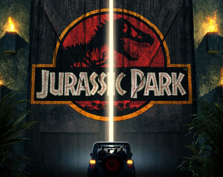 jurassic, Park, Adventure, Sci fi, Fantasy, Dinosaur, Movie, Film, Poster HD Wallpaper Desktop Background