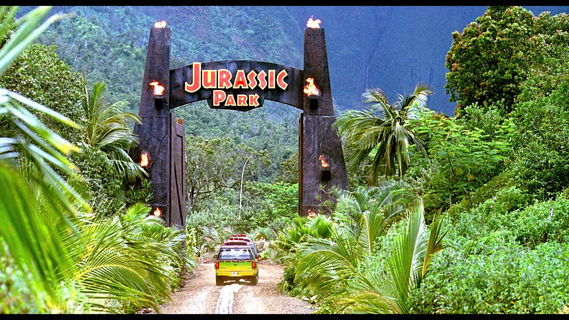 jurassic, Park, Adventure, Sci fi, Fantasy, Dinosaur, Movie, Film, Jungle, Forest Wallpaper