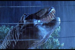 jurassic, Park, Adventure, Sci fi, Fantasy, Dinosaur, Movie, Film, Rain, Dark