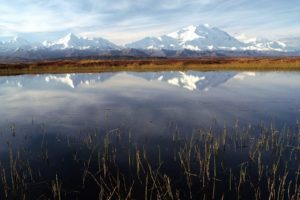 landscapes, Nature, Autumn, Alaska, Ponds