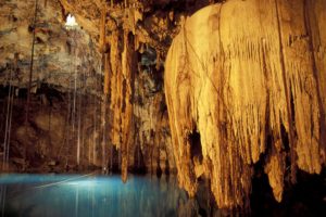 nature, Caves, Mexico, Underground, Lakes, Rock, Formations
