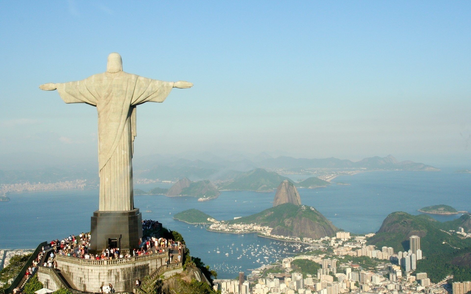 cityscapes, Rio, De, Janeiro, Cristo, Redentor, Christ, The, Redeemer Wallpaper