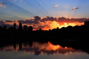 sunset, Cityscapes, Architecture, Silhouettes, Rivers, Minneapolis
