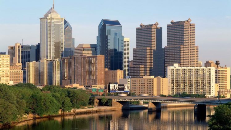 bridges, Pennsylvania, Philadelphia, Rivers, Cities HD Wallpaper Desktop Background