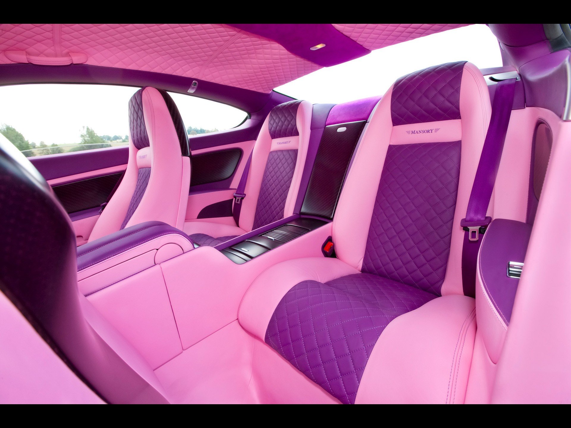 pink, Bentley, Car, Interiors, Mansory Wallpaper