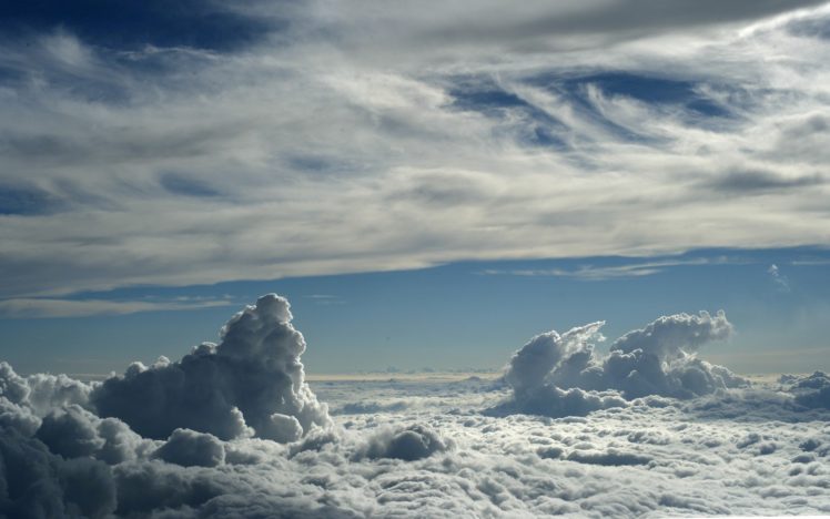 clouds, Sky, Height HD Wallpaper Desktop Background