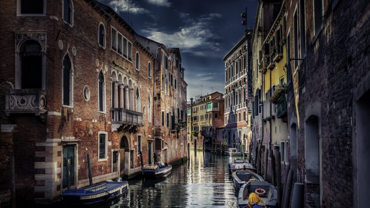 venice, Canal, Boat, Building HD Wallpaper Desktop Background