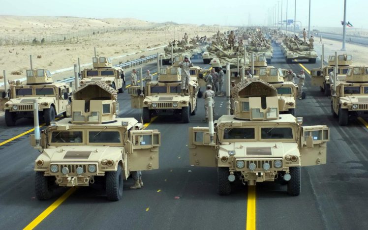 trucks, Military, Humvee, Roads, Warrior, Soldier, Weapons, Guns HD Wallpaper Desktop Background