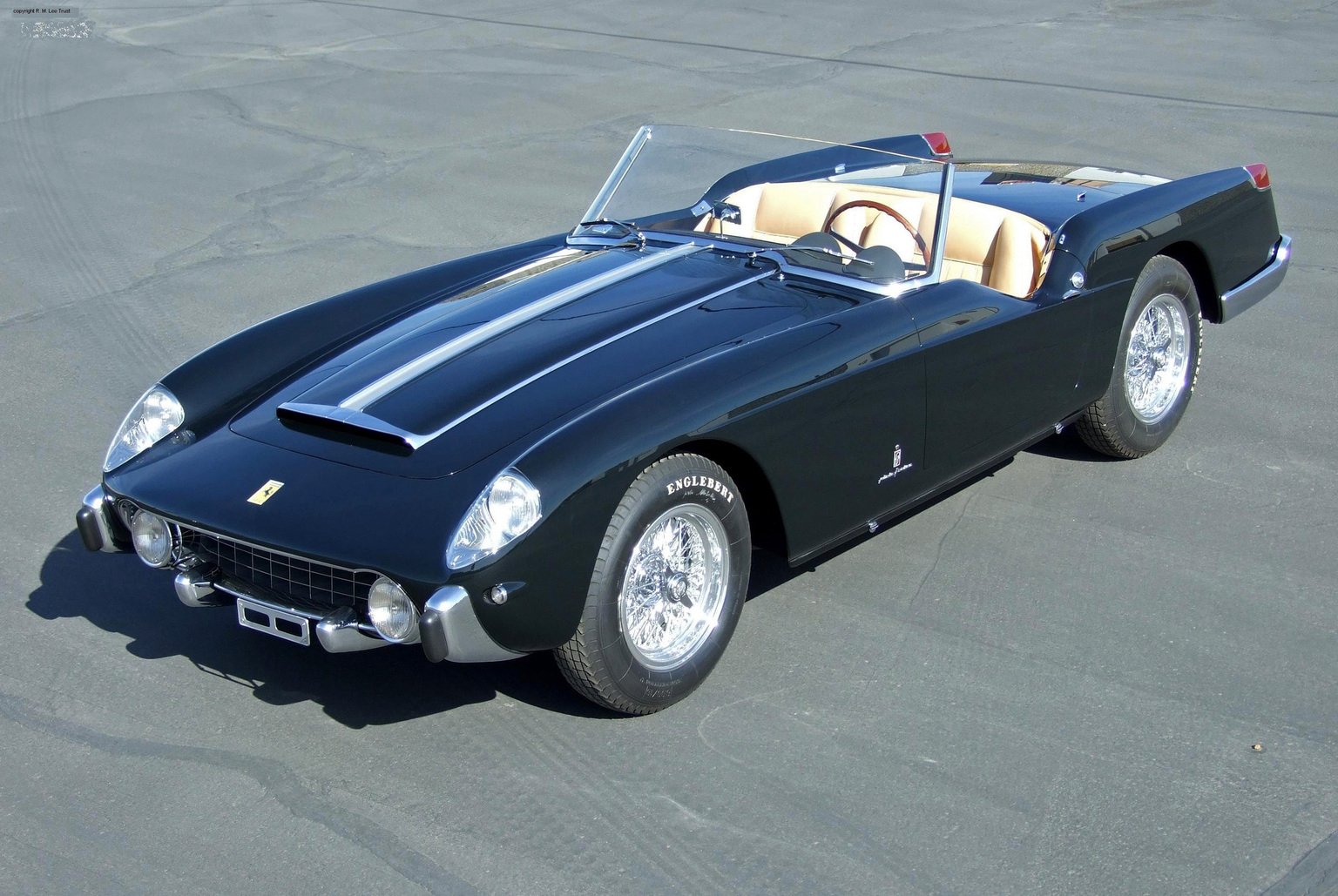 1956, Ferrari, 250, Gt, Cabriolet, Prototipo Wallpaper