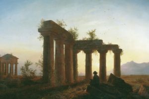 ruins, Artwork, Temples