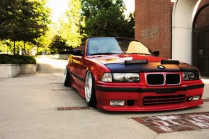cars, Tuning, Red, Cars, Bmw, 3, Series, Bmw, E36