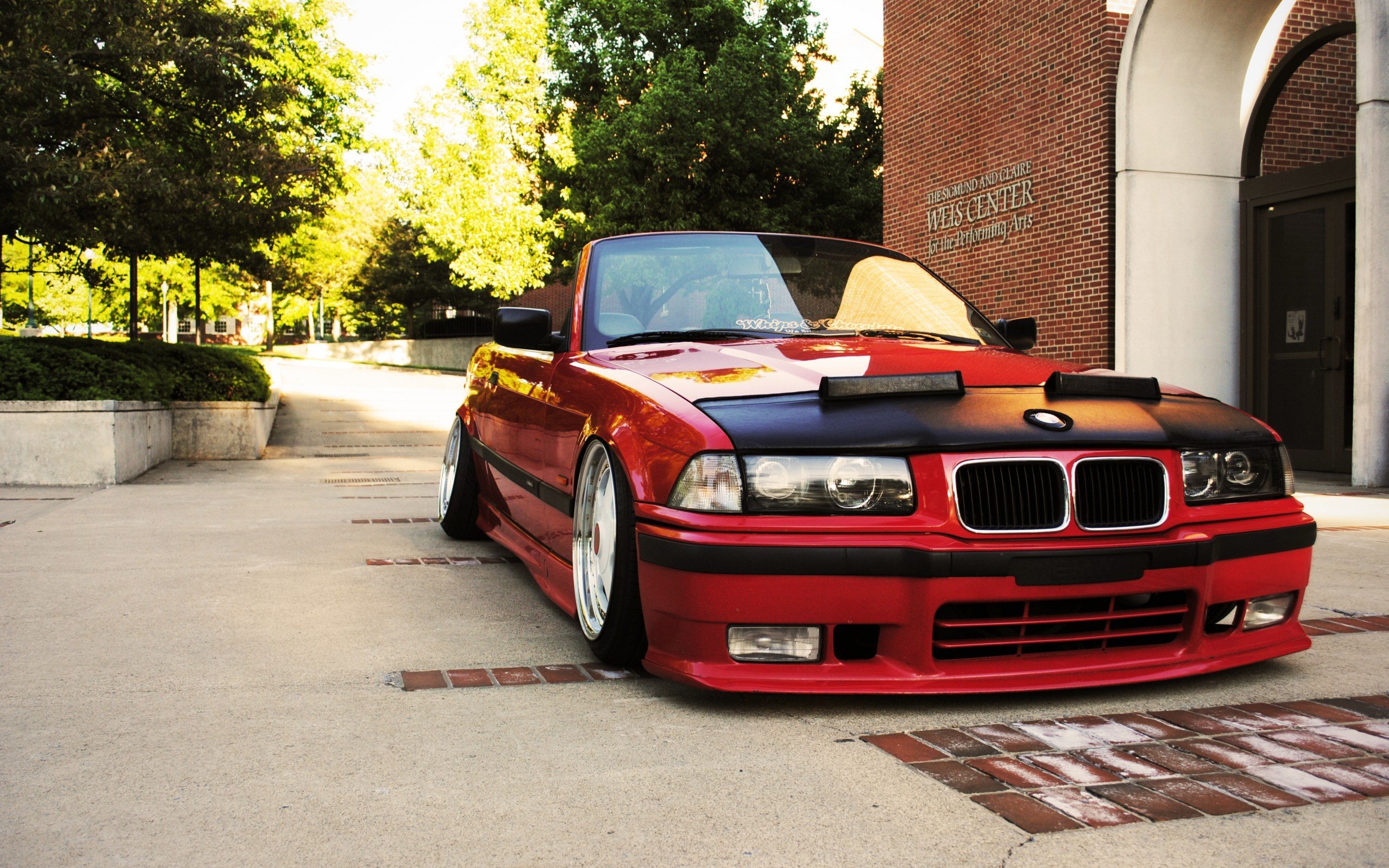 cars, Tuning, Red, Cars, Bmw, 3, Series, Bmw, E36 Wallpaper