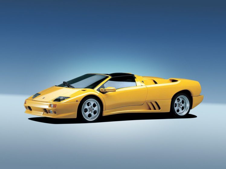 lamborghini, Diablo, Lamborghini, Diablo, Roadster HD Wallpaper Desktop Background