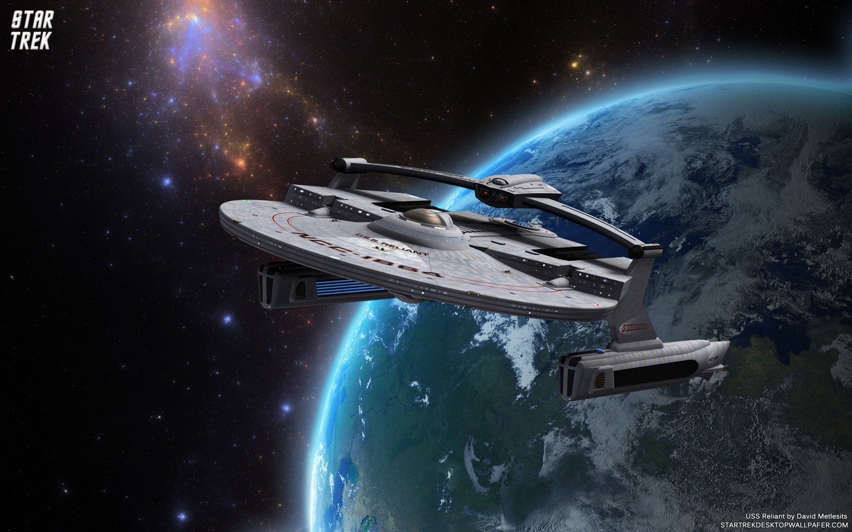star, Trek, Uss, Reliant, Miranda, Class, Starship, Freecomputerdesktopwallpaper, 1680 Wallpaper