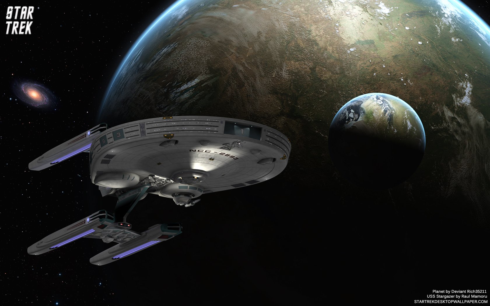 star, Trek, Uss, Stargazer, Freecomputerdesktopwallpaper, 1680 Wallpaper