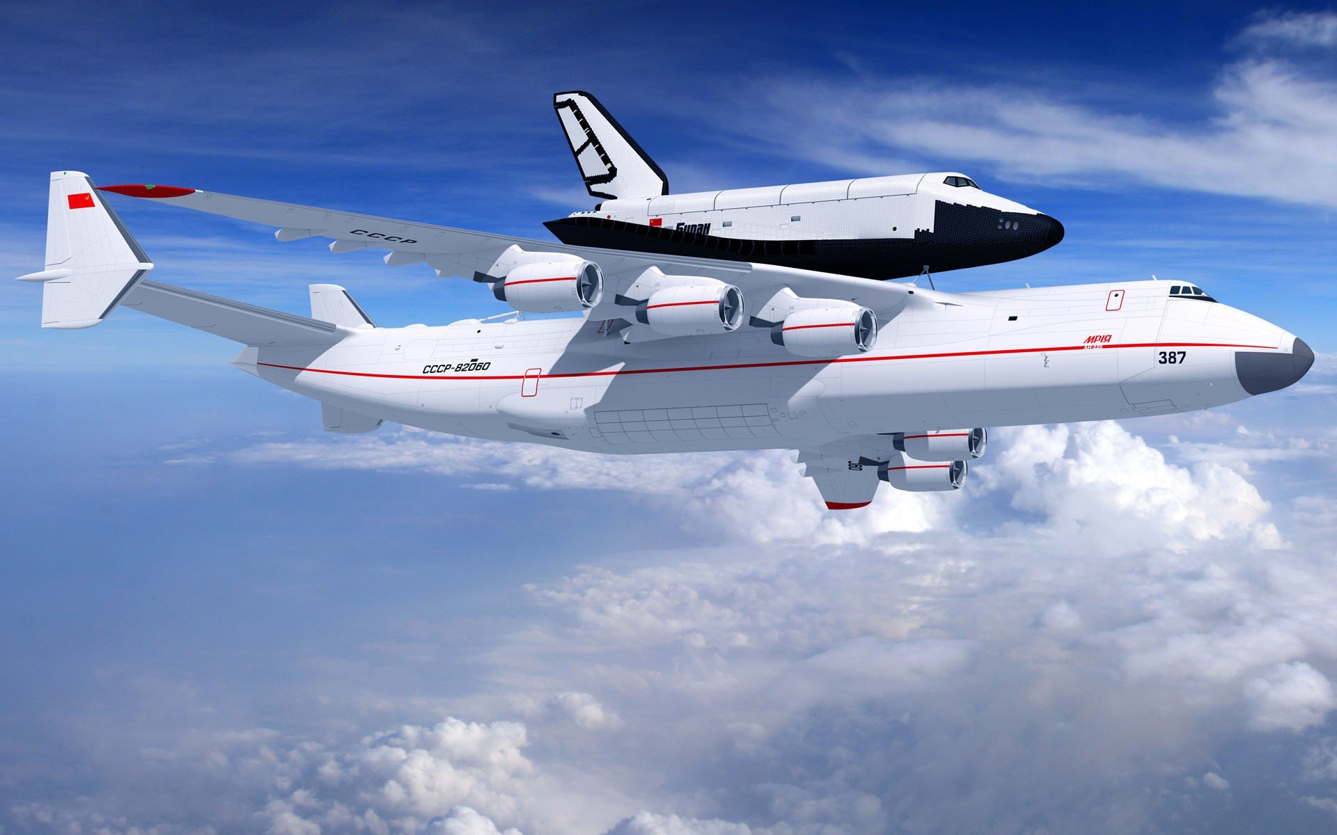 aircraft, Space, Shuttle Wallpaper