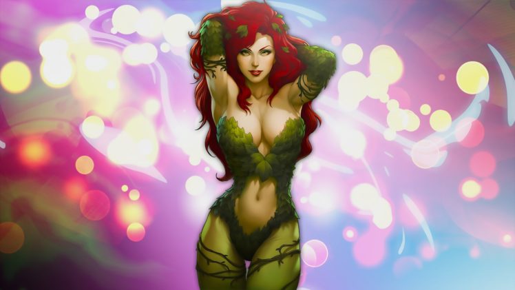 poison, Ivy, Comic HD Wallpaper Desktop Background