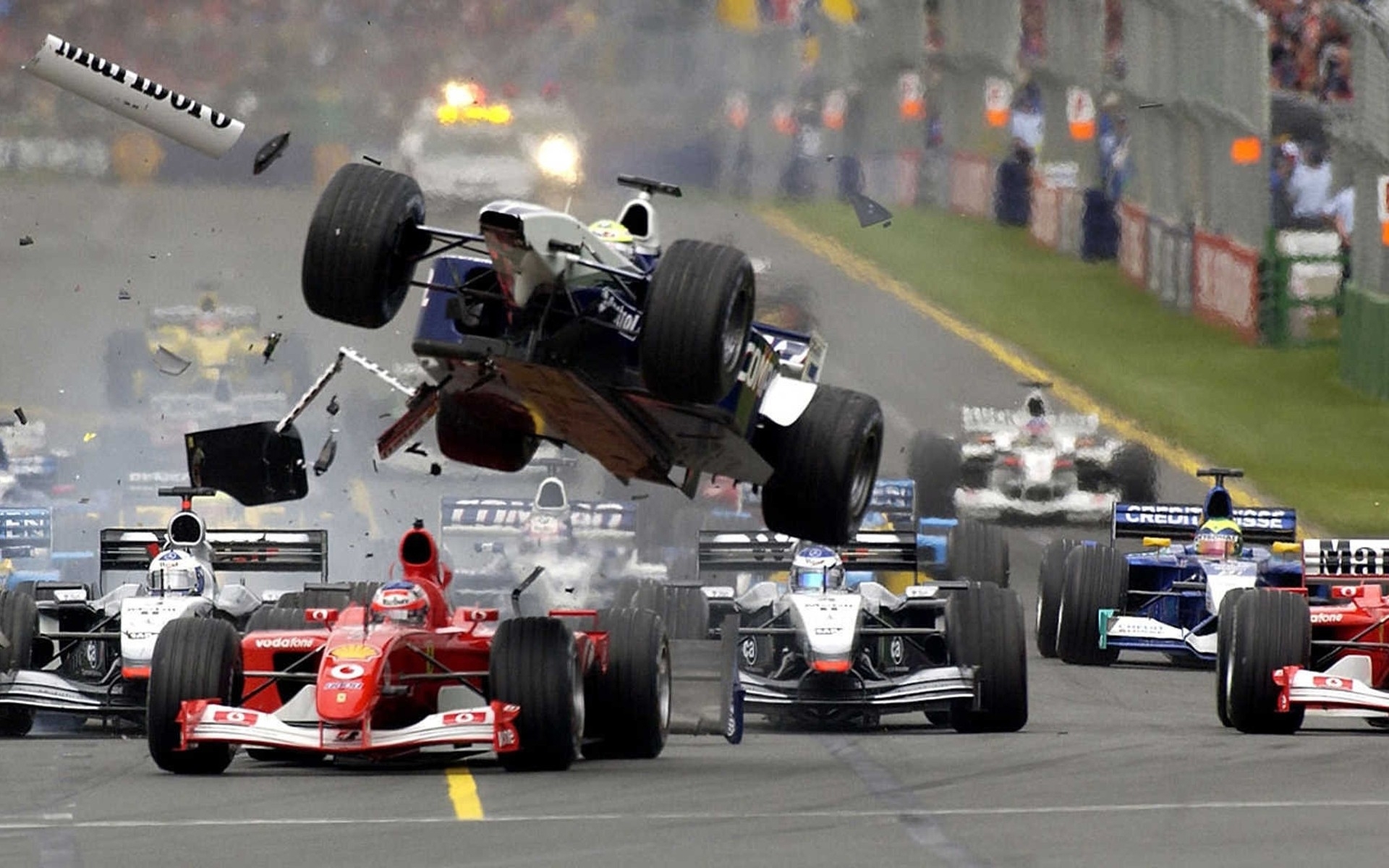 cars, Ferrari, Crash, Formula, One, Vehicles, Mclaren, Races, Williams ...