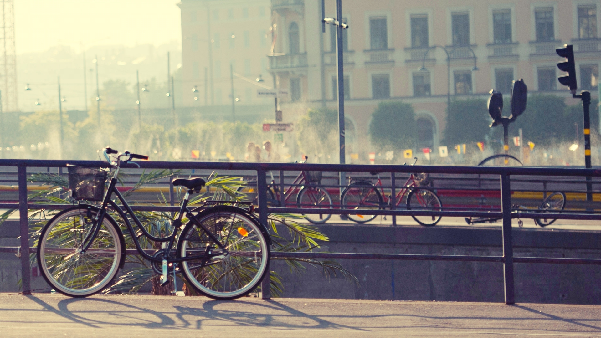 bicycles, Mood, Cities Wallpaper