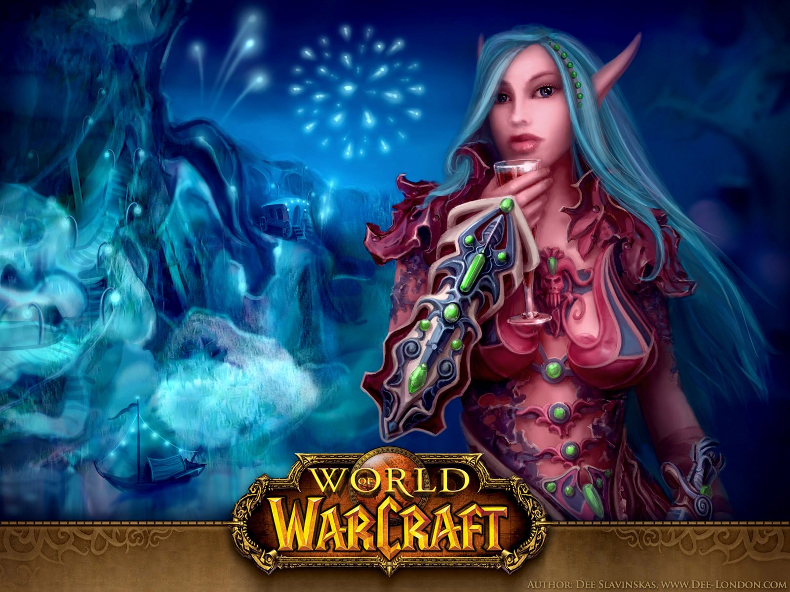 video, Games, World, Of, Warcraft, Blue, Hair, Frozen, Throne Wallpaper