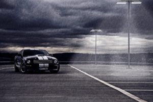 clouds, Rain, Cars, Vehicles, Ford, Mustang