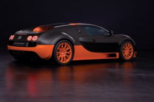 blank, And, Orange, Bugatti, Veyron, Super, Sport