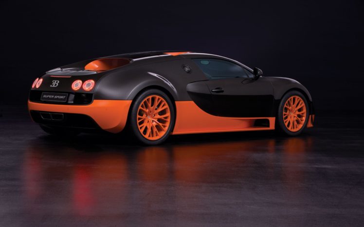 blank, And, Orange, Bugatti, Veyron, Super, Sport HD Wallpaper Desktop Background